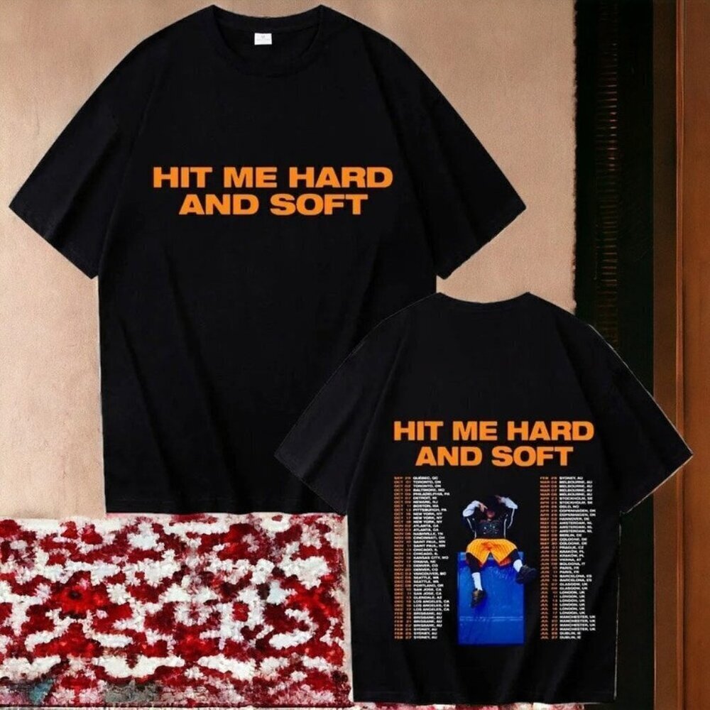 Billie Eilish Hit Me Hard And Soft T Shirt Billie Shirts 2 Sided
